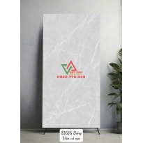 Gạch Khổ Lớn 80x160 Xám Sáng Vân Đá Trắng Bóng Kiếng Ấn Độ