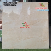 Gạch khổ lớn bóng kiếng 100×100 ốp lát tại chung cư cao cấp