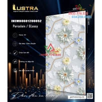 Gạch khổ lớn chính hãng 60x120 Ấn Độ họa tiết Multicolored Flowers