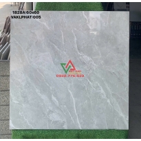 GẠCH LÁT NỀN 60X60 MÀU GHI XÁM VÂN ĐÁ BÓNG KÍNH