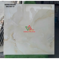 GẠCH LÁT NỀN 80X80 VÂN ĐÁ ONYX VÀNG BÓNG KIẾNG