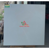 Gạch Lát Nền 80x80 Xám Xanh Vân Đá Chỉ Trắng Mờ Việt Nam