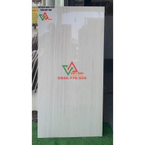 GẠCH LÁT NỀN BÓNG KIẾNG 60X120 MÀU KEM SÁNG VÂN ĐÁ SỌC TỰ NHIÊN