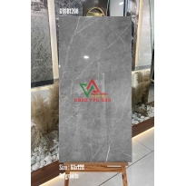 Gạch Lát Nền Granite 60x120 Xám Vân Đá Tia Chớp Trắng Bóng Kính Việt Nam
