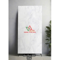Gạch Lát Nền Phòng Khách 60x120 Trắng Xám Bóng Kiếng Ấn Độ