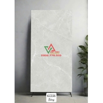 Gạch Lát Nền Phòng Khách 60x120 Xám Sáng Bóng Kiếng Ấn Độ
