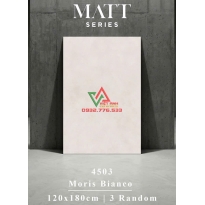 Gạch Men Mờ Trắng Kem 120x180 Ấn Độ - 4503