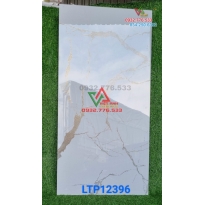 Gạch nhập khẩu 60x120 màu trắng vân khói ánh kim