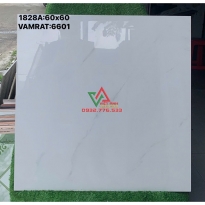 Gạch ốp lát 60x60 màu trắng vân mây mẫu mới nhất 2025 