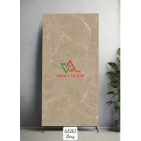 Gạch Ốp Lát Ấn Độ 80x160 Bóng Màu Nâu Nhạt Vân Đá Trắng 61261