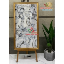 Gạch ốp nền nhà 60x120 Ấn Độ 61201 men bóng cao cấp