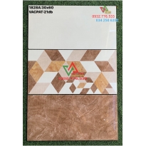 Gạch ốp tường 30x60 Apodio màu trắng nâu cao cấp