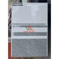 Gạch ốp tường 30x60 trắng xám vân đá marble kẻ sọc trang trí