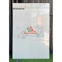 Gạch Ốp Tường 40x80 Trắng Hoa Mộc Lan Bóng Kiếng