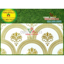 Gạch ốp tường trang trí 30x60 nhũ vàng sang trọng