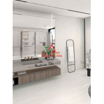 Gạch 60x120 Travertine màu be nhạt sang trọng đẳng cấp