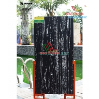 Mẫu gạch 60x120 màu đen sọc trắng ốp lát nền nhà