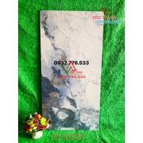 Mẫu gạch 60x120 vân trắng xanh loảng quận 5