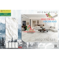 Mẫu gạch 80x160 khổ lớn màu trắng vân khói tại Thủ Đức