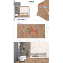 Mẫu gạch 80×160 màu nâu sang trọng