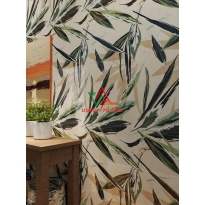 GẠCH 60X120 HỌA TIẾT LÁ CHUỐI XANH NGHỆ THUẬT BÓNG KIẾNG