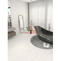 Gạch 60x120 Travertine màu be nhạt sang trọng đẳng cấp