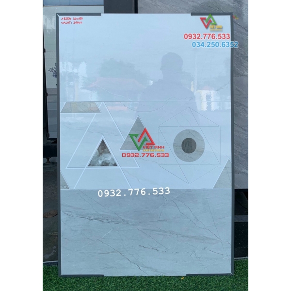 Gạch 30x60 bóng kiếng trang trí mọi không gian quận 3