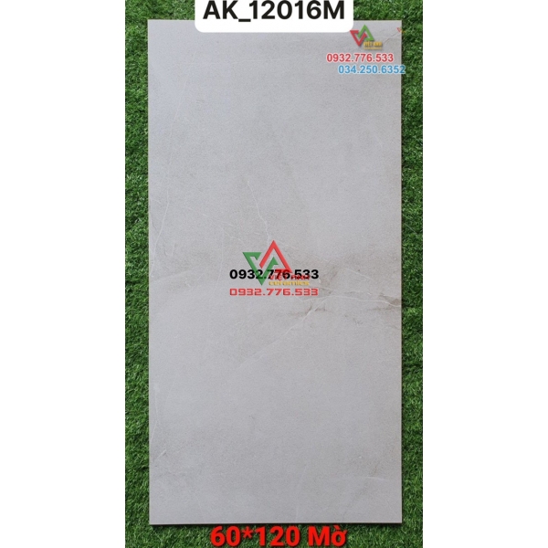 Gạch 60x120 màu xám tối đá mờ quận 11