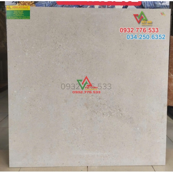Gạch 120×120 đá mờ khổ lớn Promenade Creme Vau.202