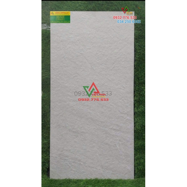Gạch 60x120 màu xám đá mờ sần trang trí