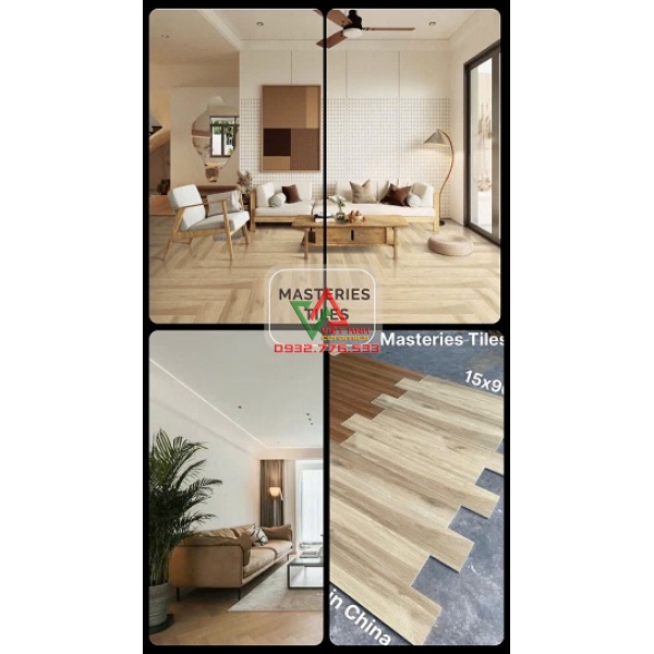 Gạch ốp nền 15x90 nhập TQ giá ưu đãi hàng có sẵn