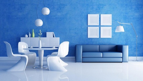 Mẹo sử dụng gạch ốp tường màu xanh dương ĐẸP – CHUẨN PHONG THỦY nhất