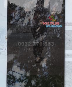 Gạch 60×120 vân đen hàng bóng granite sang trọng